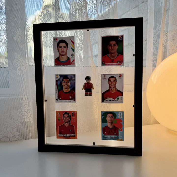 Cuadro CR7 estampas