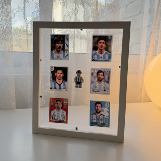 Cuadro Messi estampas
