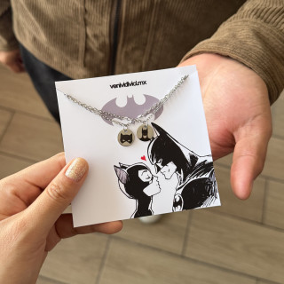 Collares Batman y Gatubela