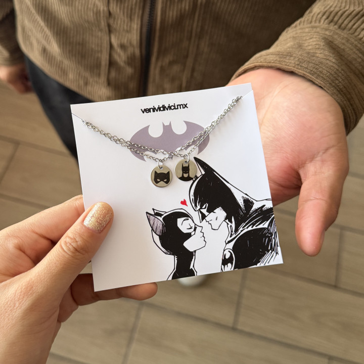 Collares Batman y Gatubela