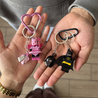 Dúo de llaveros Batman