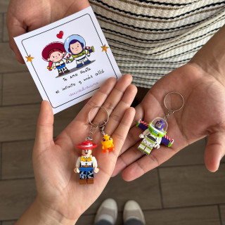 Llaveros Jessie y Buzz