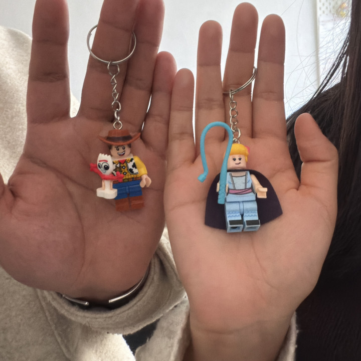 Llaveros Woody y Betty
