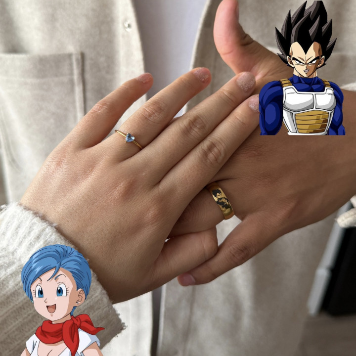 Anillos Vegeta y Bulma
