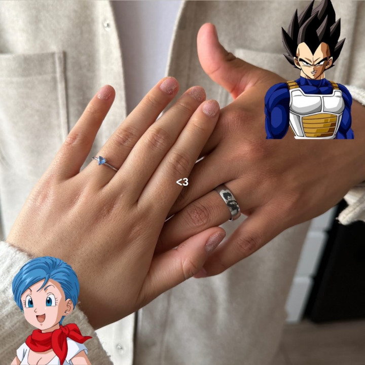 Anillos Vegeta y Bulma