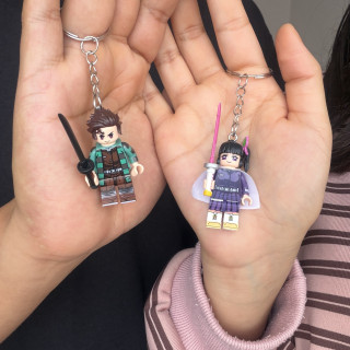 Llaveros Tanjiro y Kanao