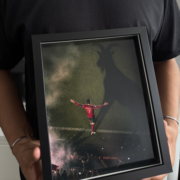 Cuadro The Goat CR7
