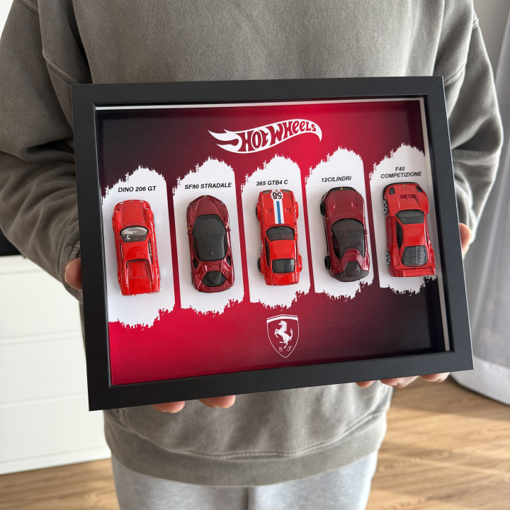 Cuadro Set Ferrari