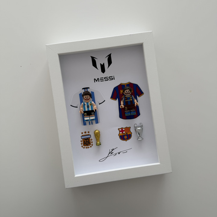 Cuadro Messi dúo