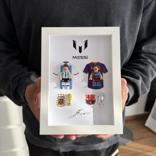 Cuadro Messi dúo