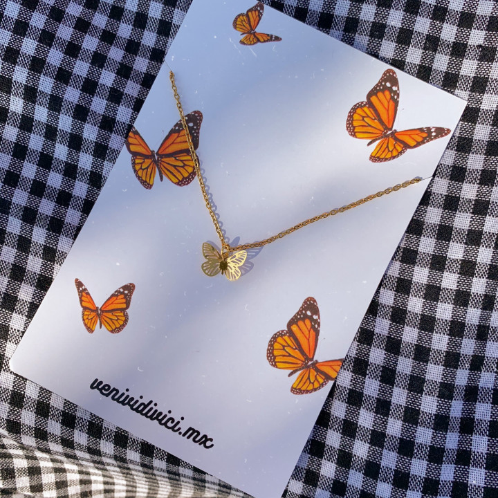 Collar mini mariposa ♡