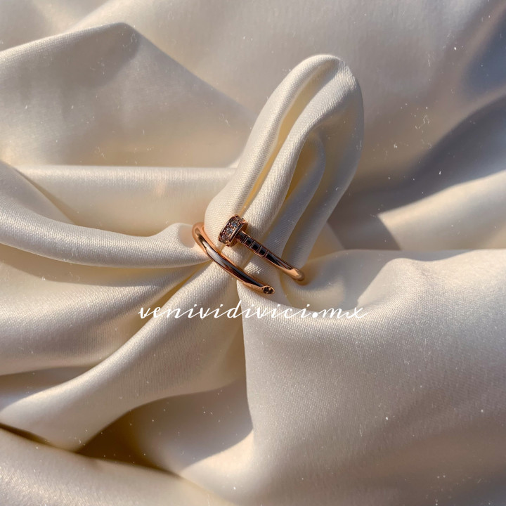 Anillo tipo cartier ♡