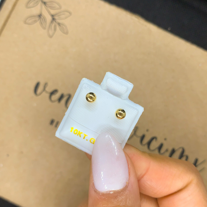 Broquel de oro dormilonas♡