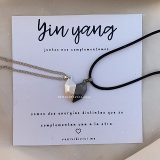 Collares yinyang ♡