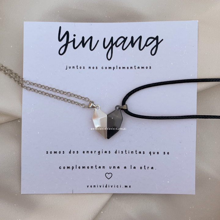 Collares yinyang ♡