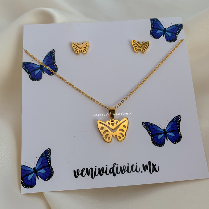 Conjunto mariposa ♡