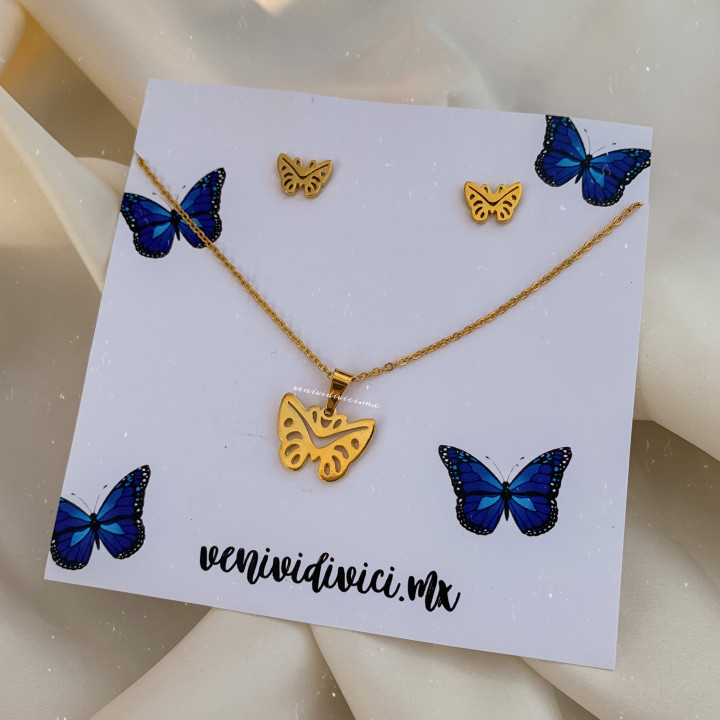 Conjunto mariposa ♡