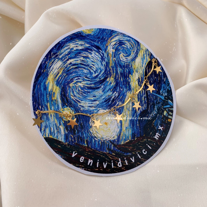 Tobillera estrellas♡