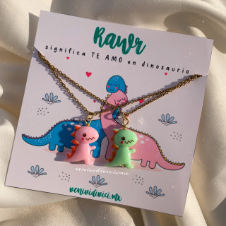 Collar dinos♡