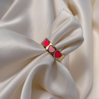 Anillo corazones♡
