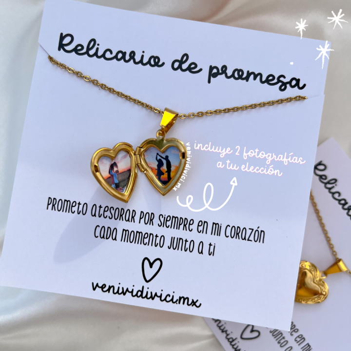 Relicario de Promesa♡