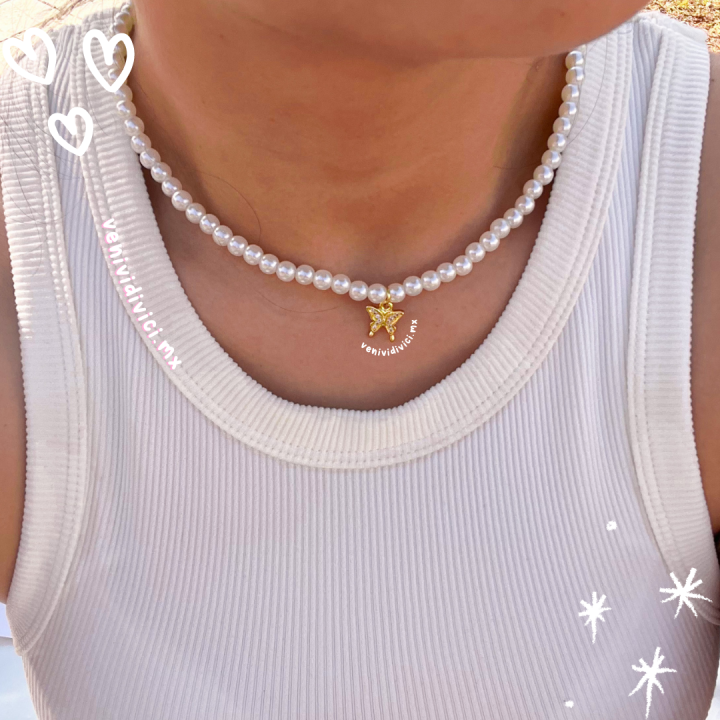 Choker mariposa♡