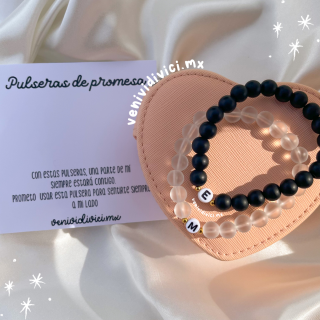 Pulseras de promesa♡