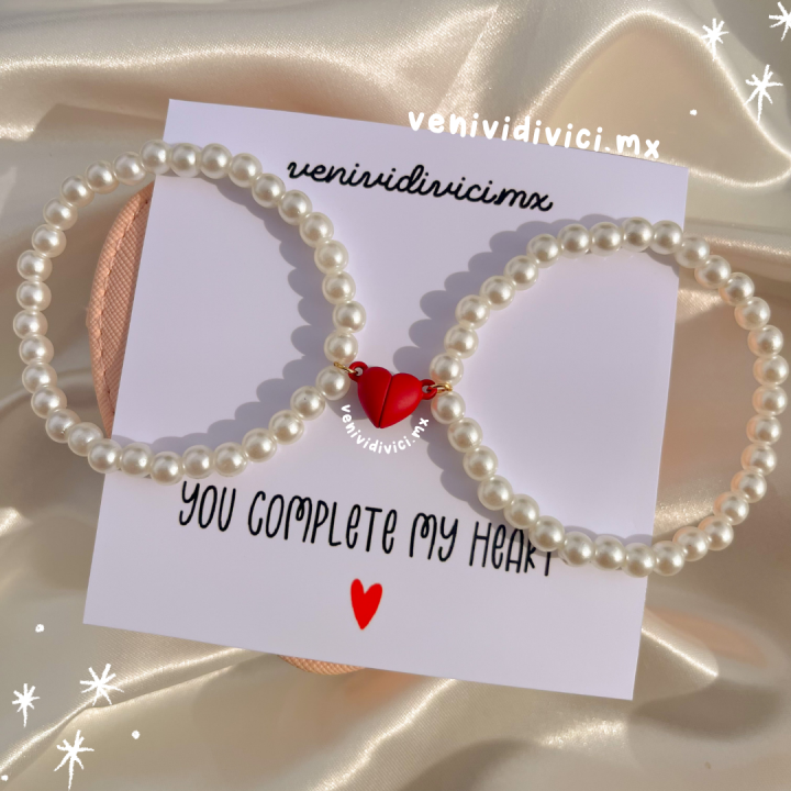 Pulseras perlitas♡