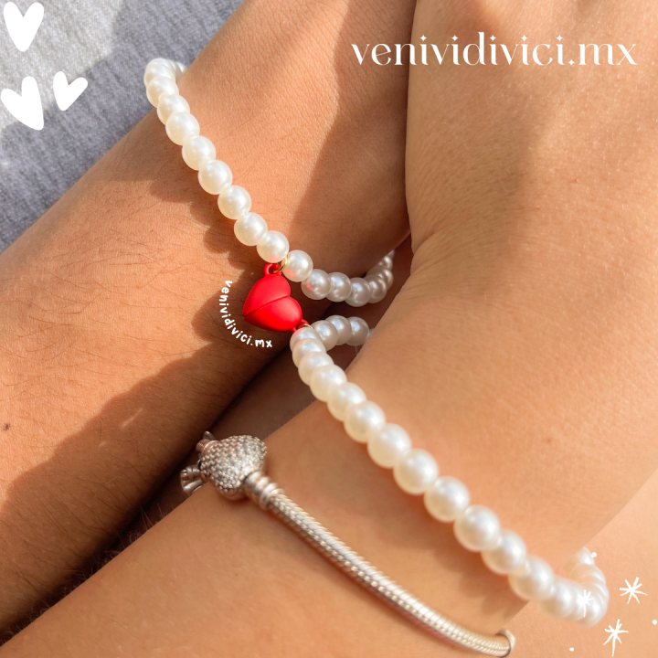Pulseras perlitas♡
