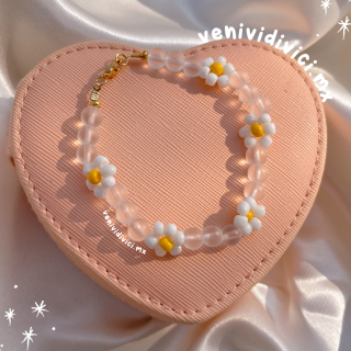 Pulsera margaritas♡