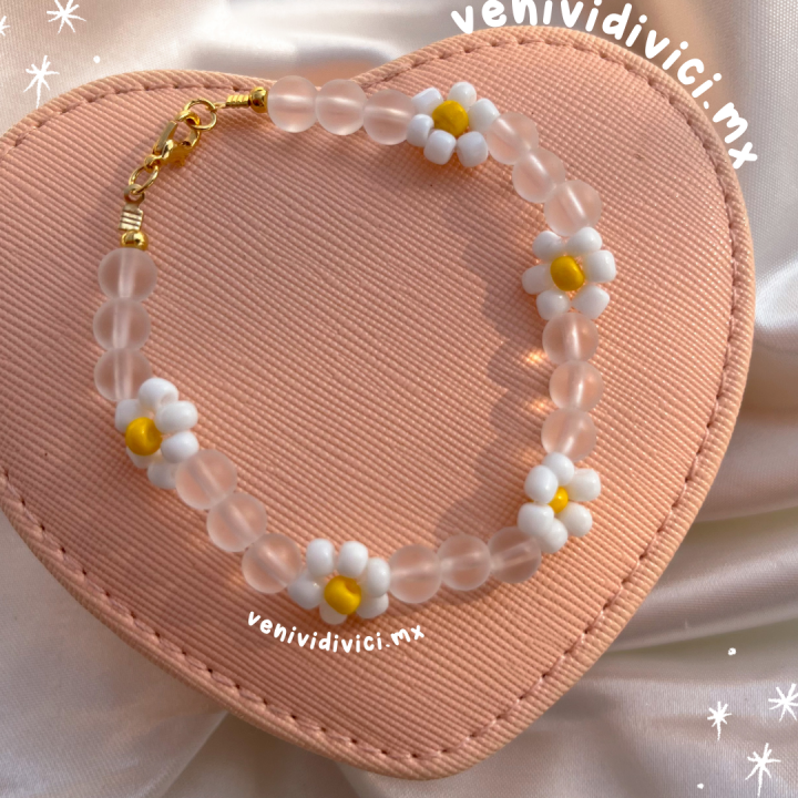 Pulsera margaritas♡