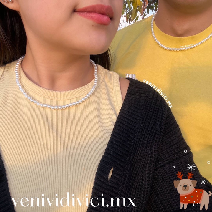 Collares pareja navidad♡