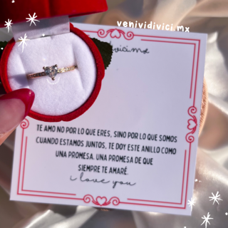 Anillo promesa