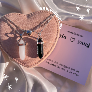 ♡Yin yang collares