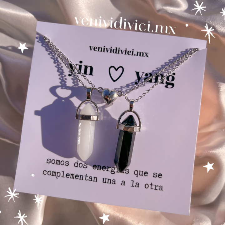 ♡Yin yang collares